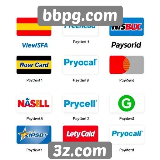 Os sistemas de pagamento disponíveis no bbpg.com